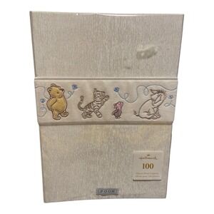 Vintage Hallmark Disney Winnie The Pooh Baby Photo Album 100 4x6 Photos 3-Ring